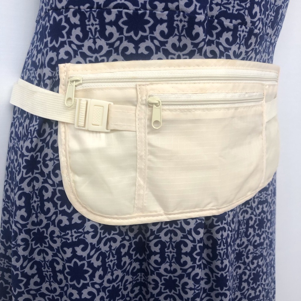 Travel Belt Security Passport Money